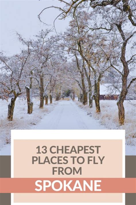 cheap flights from spokane